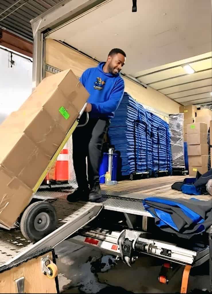 Efficient moving service by Slapshot Moving, packing and transporting belongings smoothly.